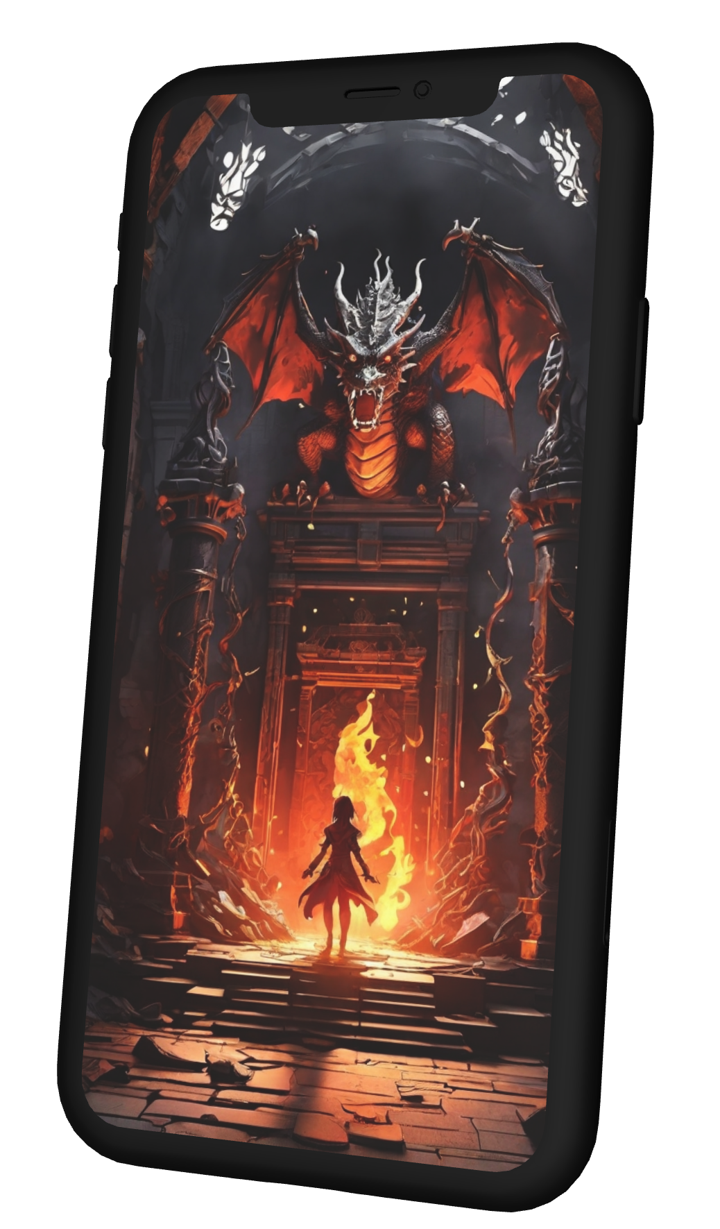 smartphone avec l'application moovizy affiché